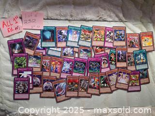 MaxSold Auction: Yugioh Cards 1st edition - Vancouver (British Columbia, Canada) PARTNER MANAGED Downsizing Online Auction - Montcalm Street (CONDO)