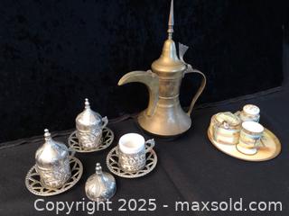 MaxSold Auction: Arab Tea/Coffee Service - Saanich (British Columbia, Canada) SELLER MANAGED Downsizing Online Auction - Colquitz Avenue