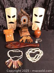 MaxSold Auction: Austronesian collection - Saanich (British Columbia, Canada) SELLER MANAGED Downsizing Online Auction - Colquitz Avenue