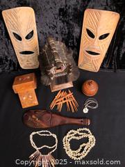 MaxSold Auction: Austronesian collection - Saanich (British Columbia, Canada) SELLER MANAGED Downsizing Online Auction - Colquitz Avenue