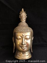 MaxSold Auction: Brass Buddha head - Saanich (British Columbia, Canada) SELLER MANAGED Downsizing Online Auction - Colquitz