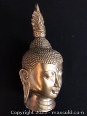 MaxSold Auction: Brass Buddha head - Saanich (British Columbia, Canada) SELLER MANAGED Downsizing Online Auction - Colquitz