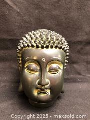 MaxSold Auction: Bronze Buddha head.  - Saanich (British Columbia, Canada) SELLER MANAGED Downsizing Online Auction - Colquitz
