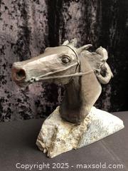 MaxSold Auction: Bronze Horse Racing Sculpture  - Saanich (British Columbia, Canada) SELLER MANAGED Downsizing Online Auction - Colquitz Avenue