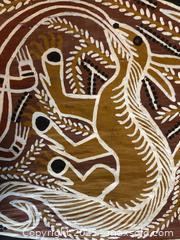 MaxSold Auction: Indigenous Bark Painting - Saanich (British Columbia, Canada) SELLER MANAGED Downsizing Online Auction - Colquitz Avenue