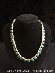 MaxSold Auction: Malachite Sterling Silver Necklace and  Box - Saanich (British Columbia, Canada) SELLER MANAGED Downsizing Online Auction - Colquitz