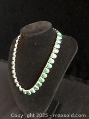 MaxSold Auction: Malachite Sterling Silver Necklace and  Box - Saanich (British Columbia, Canada) SELLER MANAGED Downsizing Online Auction - Colquitz