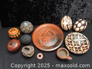 MaxSold Auction: Meso/South American indigenous art pottery crafts and carvings - Saanich (British Columbia, Canada) SELLER MANAGED Downsizing Online Auction - Colquitz Avenue