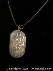 MaxSold Auction: Scarab Pendant - Saanich (British Columbia, Canada) SELLER MANAGED Downsizing Online Auction - Colquitz
