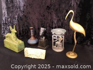 MaxSold Auction: Six Old Egyptian Souvenirs  - Saanich (British Columbia, Canada) SELLER MANAGED Downsizing Online Auction - Colquitz Avenue