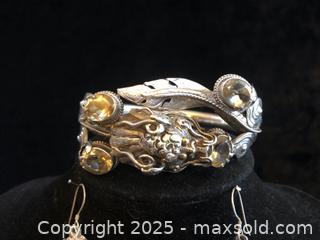 MaxSold Auction: Sterling Bracelet and Earrings - Saanich (British Columbia, Canada) SELLER MANAGED Downsizing Online Auction - Colquitz