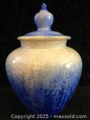 MaxSold Auction: Studio Art Pottery Glazed Vase With Lid - Saanich (British Columbia, Canada) SELLER MANAGED Downsizing Online Auction - Colquitz Avenue