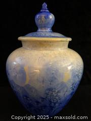 MaxSold Auction: Studio Art Pottery Glazed Vase With Lid - Saanich (British Columbia, Canada) SELLER MANAGED Downsizing Online Auction - Colquitz Avenue