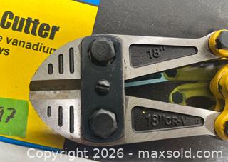 MaxSold Auction: Bolt cutters  - Stone Mills (Camden East) (Ontario, Canada) SELLER MANAGED Downsizing Online Auction - County Road 1