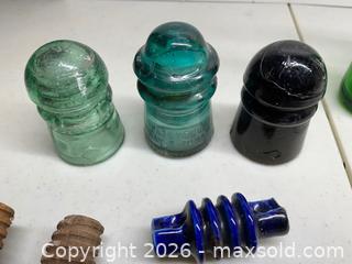 MaxSold Auction: Bottle and insulator lot - Stone Mills (Camden East) (Ontario, Canada) SELLER MANAGED Downsizing Online Auction - County Road 1