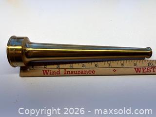 MaxSold Auction: Brass firehose nozzles - Stone Mills (Camden East) (Ontario, Canada) SELLER MANAGED Downsizing Online Auction - County Road 1
