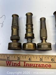 MaxSold Auction: Brass garden hose nozzles - Stone Mills (Camden East) (Ontario, Canada) SELLER MANAGED Downsizing Online Auction - County Road 1