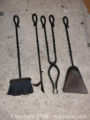 MaxSold Auction: Fireplace tool set - Stone Mills (Camden East) (Ontario, Canada) SELLER MANAGED Downsizing Online Auction - County Road 1