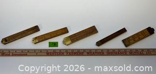 MaxSold Auction: Folding carpenter rules  - Stone Mills (Camden East) (Ontario, Canada) SELLER MANAGED Downsizing Online Auction - County Road 1