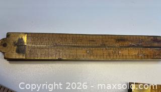 MaxSold Auction: Folding carpenter rules  - Stone Mills (Camden East) (Ontario, Canada) SELLER MANAGED Downsizing Online Auction - County Road 1