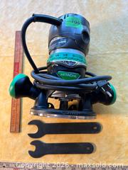 MaxSold Auction: Hitachi 1/2” router  - Stone Mills (Camden East) (Ontario, Canada) SELLER MANAGED Downsizing Online Auction - County Road 1