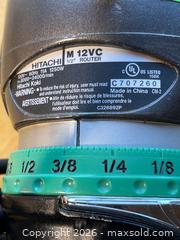 MaxSold Auction: Hitachi 1/2” router  - Stone Mills (Camden East) (Ontario, Canada) SELLER MANAGED Downsizing Online Auction - County Road 1