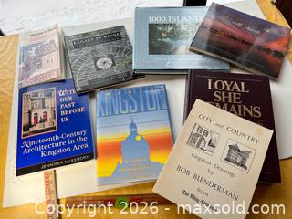 MaxSold Auction: Kingston area books  - Stone Mills (Camden East) (Ontario, Canada) SELLER MANAGED Downsizing Online Auction - County Road 1