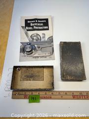 MaxSold Auction: Machinists protractor  - Stone Mills (Camden East) (Ontario, Canada) SELLER MANAGED Downsizing Online Auction - County Road 1