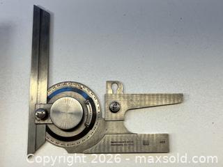 MaxSold Auction: Machinists protractor  - Stone Mills (Camden East) (Ontario, Canada) SELLER MANAGED Downsizing Online Auction - County Road 1