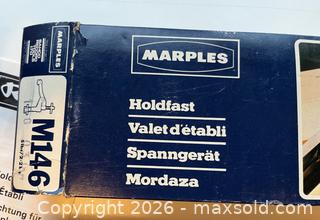 MaxSold Auction: Marples holdfast or bench dog - Stone Mills (Camden East) (Ontario, Canada) SELLER MANAGED Downsizing Online Auction - County Road 1