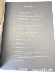 MaxSold Auction: Mortise and Tenon magazines 1-4 - Stone Mills (Camden East) (Ontario, Canada) SELLER MANAGED Downsizing Online Auction - County Road 1