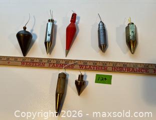 MaxSold Auction: Plumb bobs lot - Stone Mills (Camden East) (Ontario, Canada) SELLER MANAGED Downsizing Online Auction - County Road 1