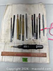 MaxSold Auction: Pneumatic chipping hammer and chisels - Stone Mills (Camden East) (Ontario, Canada) SELLER MANAGED Downsizing Online Auction - County Road 1