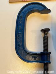 MaxSold Auction: Record C clamps - Stone Mills (Camden East) (Ontario, Canada) SELLER MANAGED Downsizing Online Auction - County Road 1