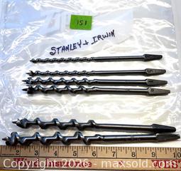 MaxSold Auction: Stanley and Irwin drill bits - Stone Mills (Camden East) (Ontario, Canada) SELLER MANAGED Downsizing Online Auction - County Road 1