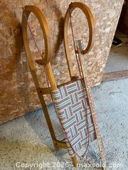 MaxSold Auction: Vintage toboggan (small) - Stone Mills (Camden East) (Ontario, Canada) SELLER MANAGED Downsizing Online Auction - County Road 1