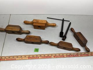 MaxSold Auction: Wood threading boxes and taps - Stone Mills (Camden East) (Ontario, Canada) SELLER MANAGED Downsizing Online Auction - County Road 1