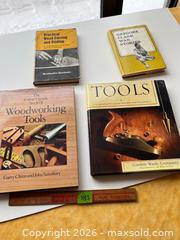 MaxSold Auction: Woodworking tools and carving books  - Stone Mills (Camden East) (Ontario, Canada) SELLER MANAGED Downsizing Online Auction - County Road 1