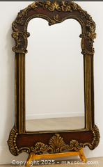 MaxSold Auction: Antique-Style Ornate Wall Mirror – Hand-Carved Detailing and Rich Old-World Character - Newmarket (Ontario, Canada) SELLER MANAGED Downsizing Online Auction - Brimson Drive (STORAGE)