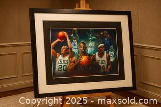 MaxSold Auction: Collector’s Limited Edition Boston Celtics Legends Artwork - Newmarket (Ontario, Canada) SELLER MANAGED Downsizing Online Auction - Brimson Drive (STORAGE)