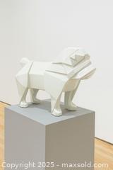 MaxSold Auction: Contemporary Geometric Bulldog Sculpture - Newmarket (Ontario, Canada) SELLER MANAGED Downsizing Online Auction - Brimson Drive (STORAGE)