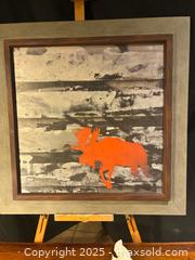 MaxSold Auction: “Crimson Majesty – Modern Wilderness Wall Art”  - Newmarket (Ontario, Canada) SELLER MANAGED Downsizing Online Auction - Brimson Drive (STORAGE)