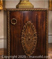 MaxSold Auction: early- to mid-20th century carved mahogany cabinet,  - Newmarket (Ontario, Canada) SELLER MANAGED Downsizing Online Auction - Brimson Drive (STORAGE)