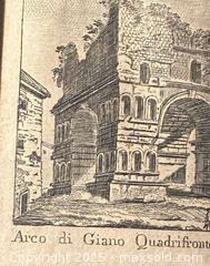 MaxSold Auction: late-18th to mid-19th century copperplate engraving of the Arco di Giano Quadrifronte—the  - Newmarket (Ontario, Canada) SELLER MANAGED Downsizing Online Auction - Brimson Drive (STORAGE)