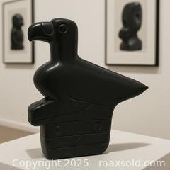 MaxSold Auction: MASTERFULLY CARVED VINTAGE SOAPSTONE SCULPTURE — “THE GUARDIAN BIRD” - Newmarket (Ontario, Canada) SELLER MANAGED Downsizing Online Auction - Brimson Drive (STORAGE)