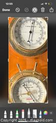 MaxSold Auction: Nautical Brass Weather Station – Classic Maritime Design - Newmarket (Ontario, Canada) SELLER MANAGED Downsizing Online Auction - Brimson Drive (STORAGE)
