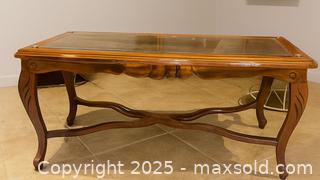 MaxSold Auction: old-world craftsmanship coffee table - Newmarket (Ontario, Canada) SELLER MANAGED Downsizing Online Auction - Brimson Drive (STORAGE)