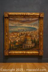 MaxSold Auction: ORIGINAL “Golden Dome Over the Bay – Vintage Mediterranean Masterwork” - Newmarket (Ontario, Canada) SELLER MANAGED Downsizing Online Auction - Brimson Drive (STORAGE)