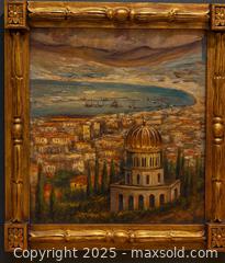 MaxSold Auction: ORIGINAL “Golden Dome Over the Bay – Vintage Mediterranean Masterwork” - Newmarket (Ontario, Canada) SELLER MANAGED Downsizing Online Auction - Brimson Drive (STORAGE)