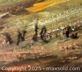 MaxSold Auction: ORIGINAL “Golden Dome Over the Bay – Vintage Mediterranean Masterwork” - Newmarket (Ontario, Canada) SELLER MANAGED Downsizing Online Auction - Brimson Drive (STORAGE)